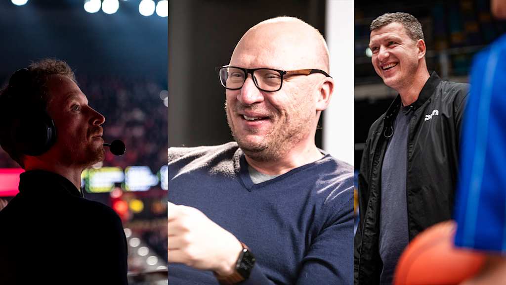 Staffelstart bei OPEN COURT mit André Voigt, Per Günther und Patrick Femerling