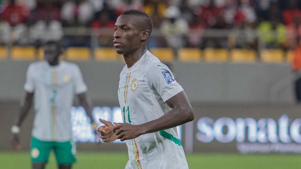 Nicolas Jackson im Trikot der senegalesischen Nationalmannschaft