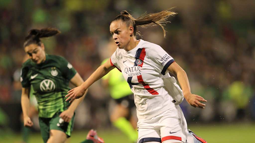 Romée Leuchter im Einsatz für Paris Saint-Germain.