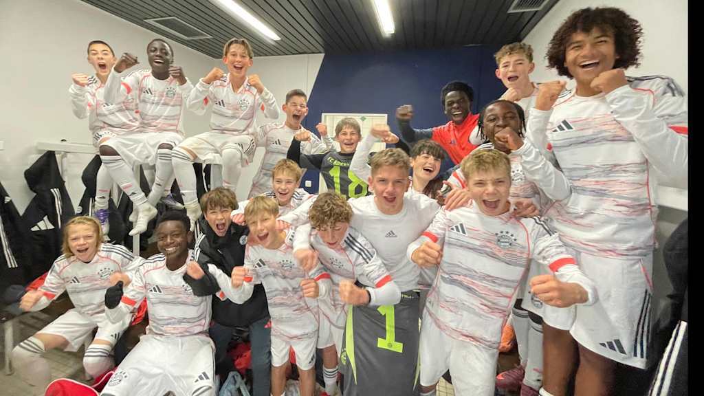 FC Bayern U14 feiert Auswärtssieg in Unterhaching