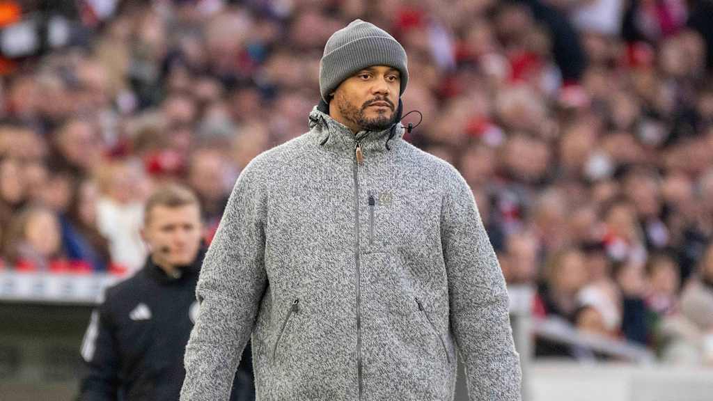 Vincent Kompany im Spiel des FC Bayern beim VfB Stuttgart