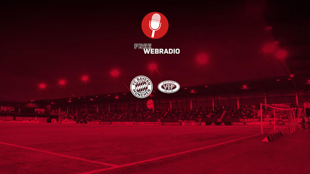 Das Live Webradio startet jeweils fünf Minuten vor Anpfiff und ist für alle Wettbewerbe in deutscher Sprache verfügbar.