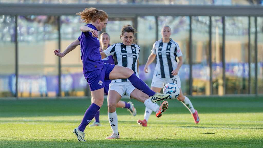 Stine Ballisager im Einsatz für die AC Florenz.