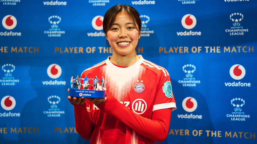Momoko Tanikawa wurde zum "Player Of The Match" gekürt