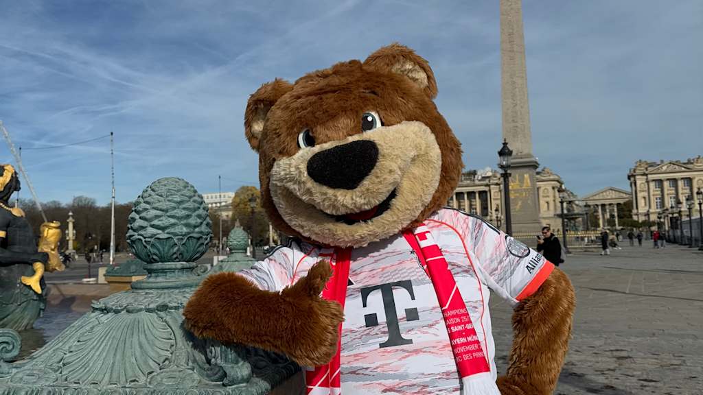Berni am Place de la Concorde.