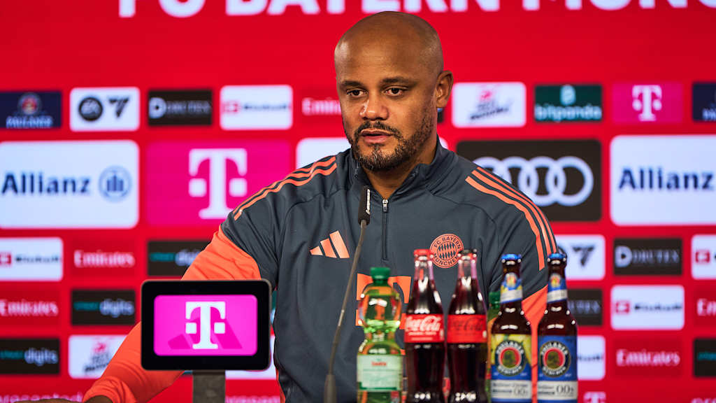 Vincent Kompany in FC Bayern training