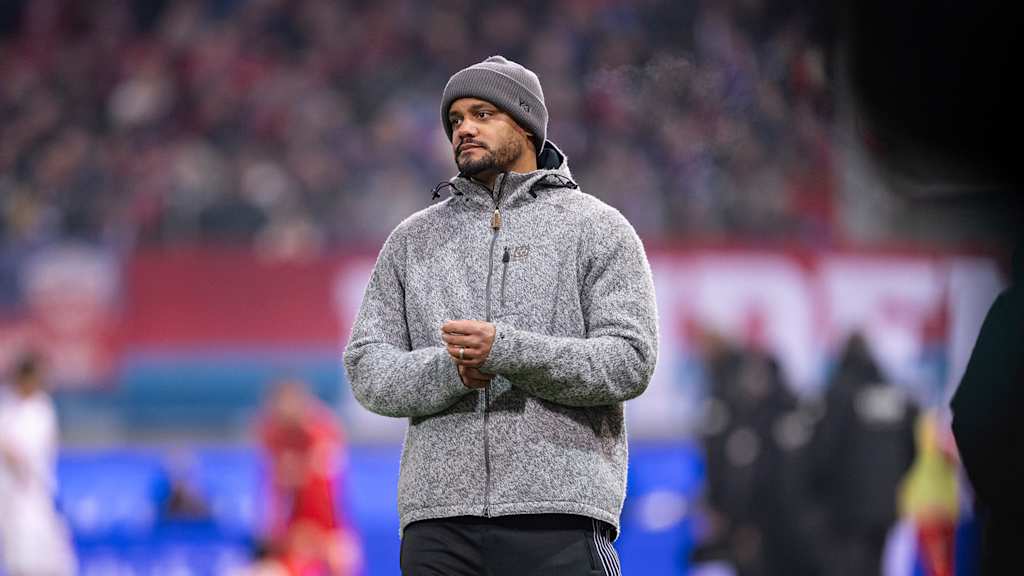Vincent Kompany im Spiel des FC Bayern beim 1. FC Heidenheim