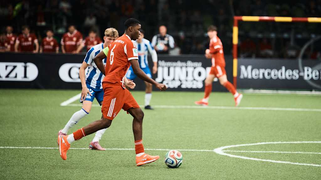 Die U19 im Spiel gegen Odense BK