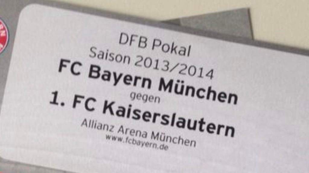 Ein Ticket für ein Bayern-Spiel