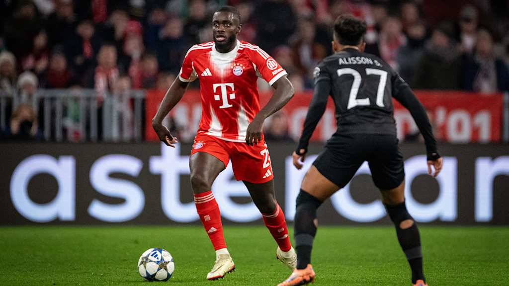 Dayot Upamecano im Spiel des FC Bayern gegen Sporting Lissabon