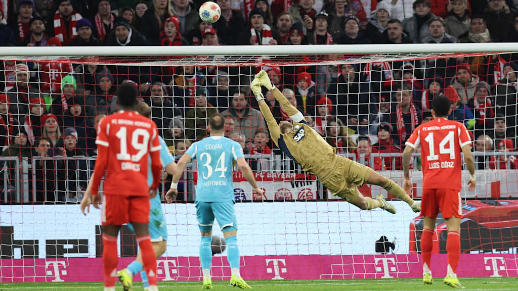 Oliver Baumann im Bundesliga-Spiel des FC Bayern gegen die TSG Hoffenheim