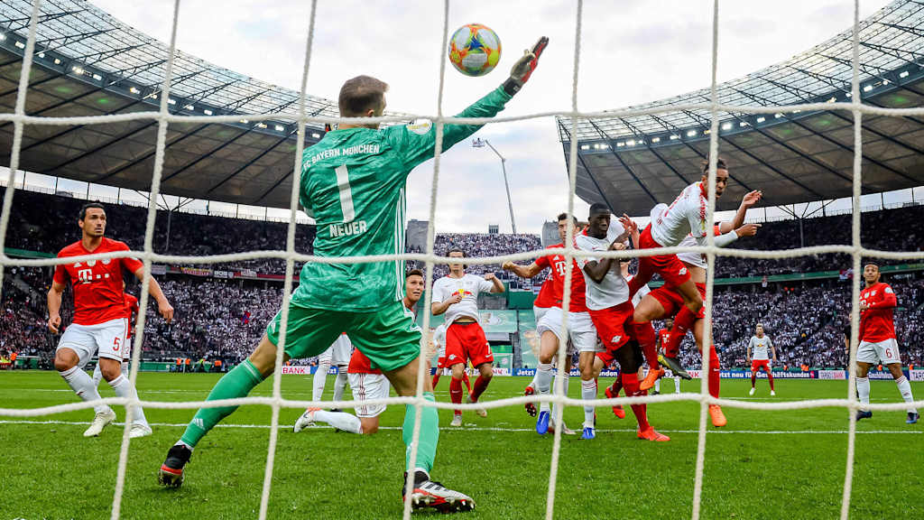 Manuel Neuer RB Leipzig Bayern 2019 DFB Cup