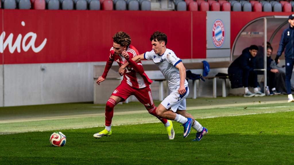 Adam El-Chaar im Zweikampf.