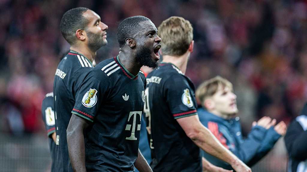 Dayot Upamecano im Spiel des FC Bayern gegen Union Berlin