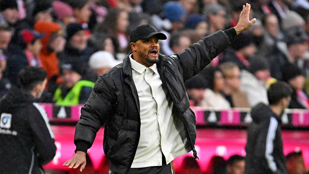 Vincent Kompany im Bundesliga-Heimspiel des FC Bayern gegen Eintracht Frankfurt.