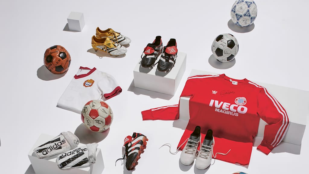 Schenkungen an das FC Bayern Museum: Matchworn Trikots, Schuhe und Bälle