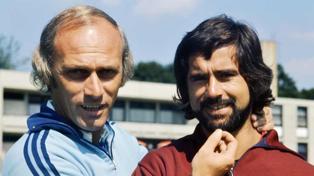 Udo Lattek hatte alles im Griff – außer der Bartlänge von Gerd Müller.