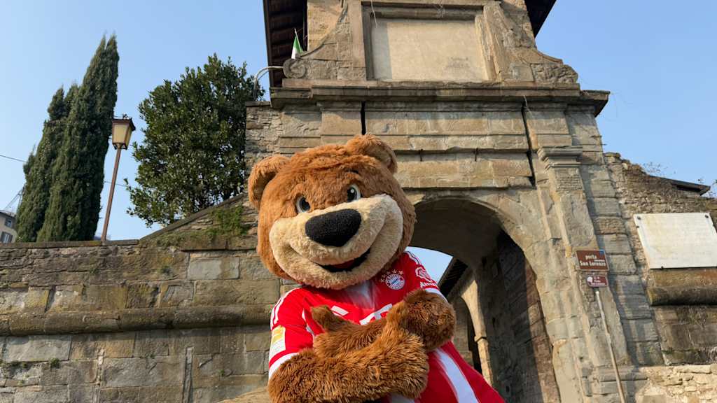 Berni in der Innenstadt von Bergamo.