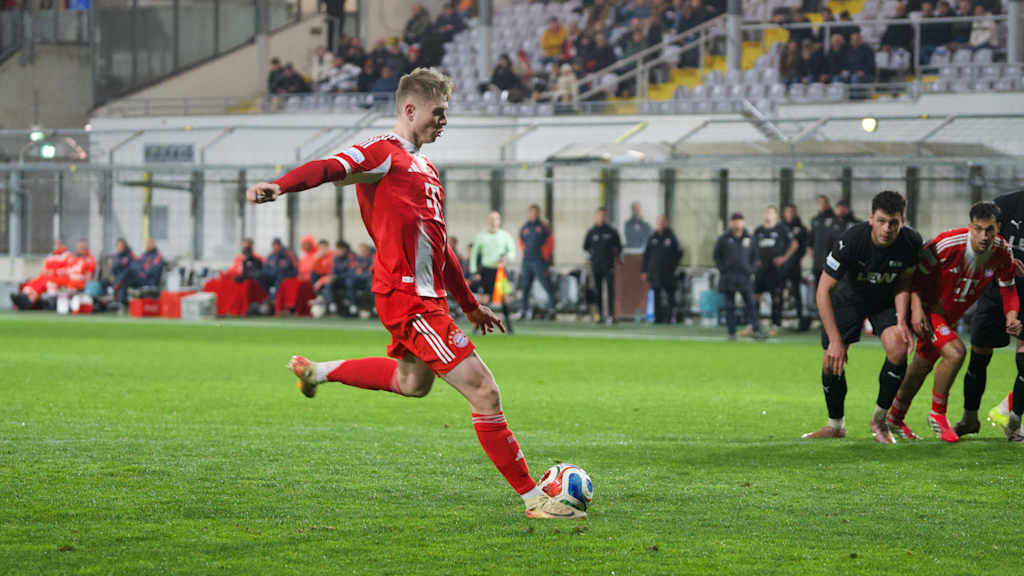 Anton Heinz bei einem Elfmetertreffer.