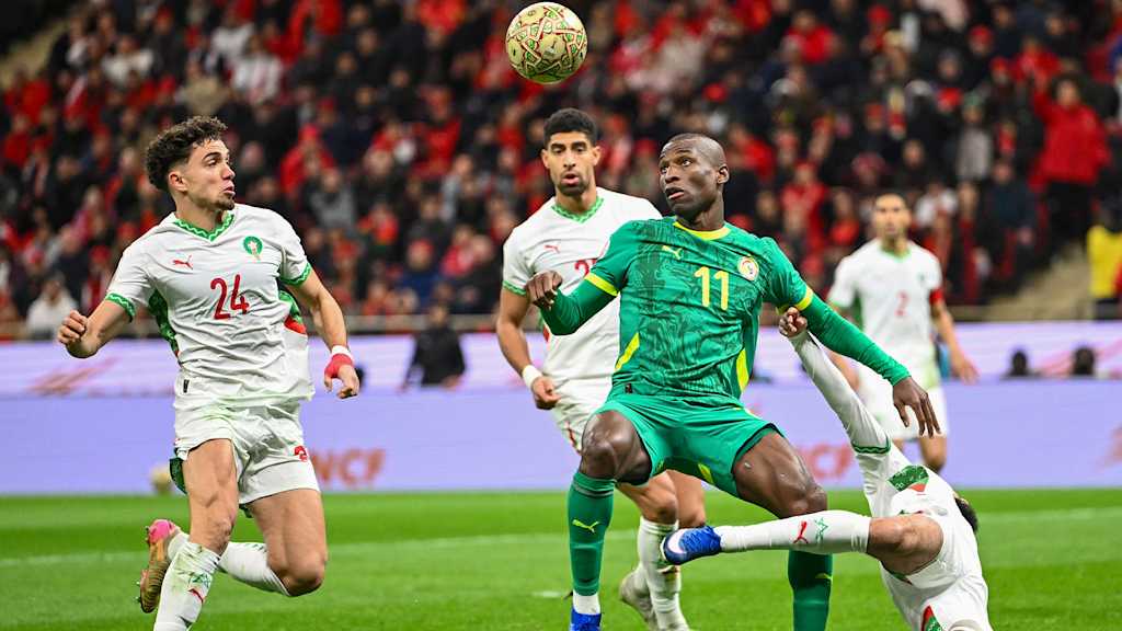 Nicolas Jackson im Trikot der senegalesischen Nationalmannschaft