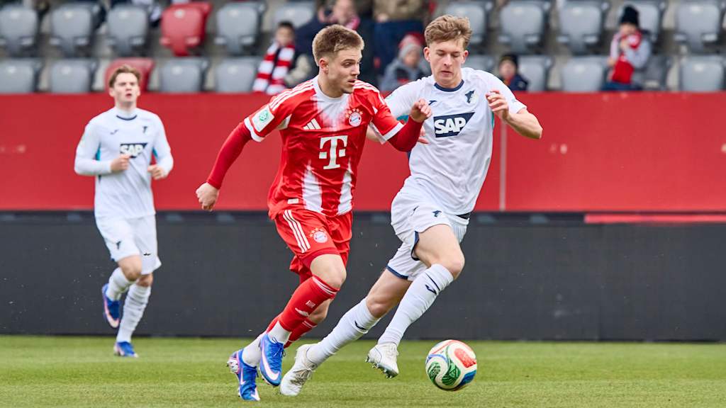 Luca Babl im Zweikampf.