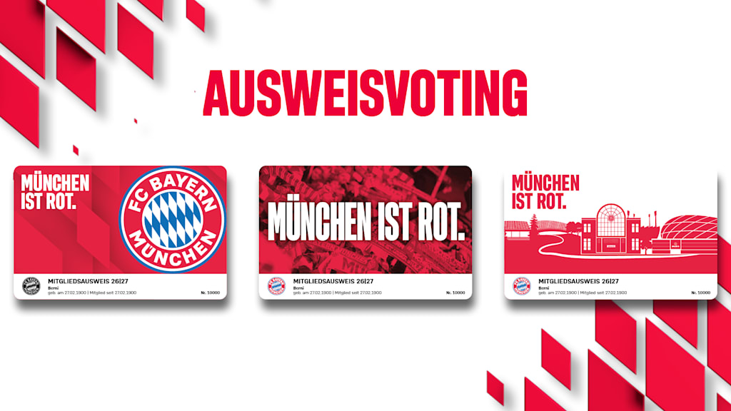 Mitgliedsausweis FC Bayern 2026/27