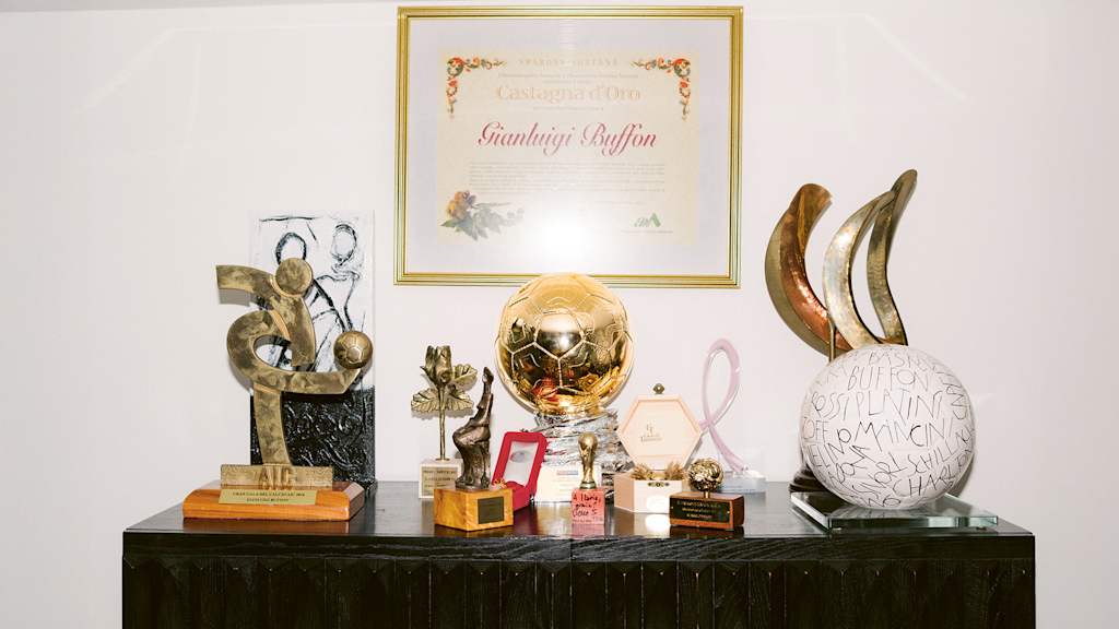 Gianluigi Buffon's trophy collection