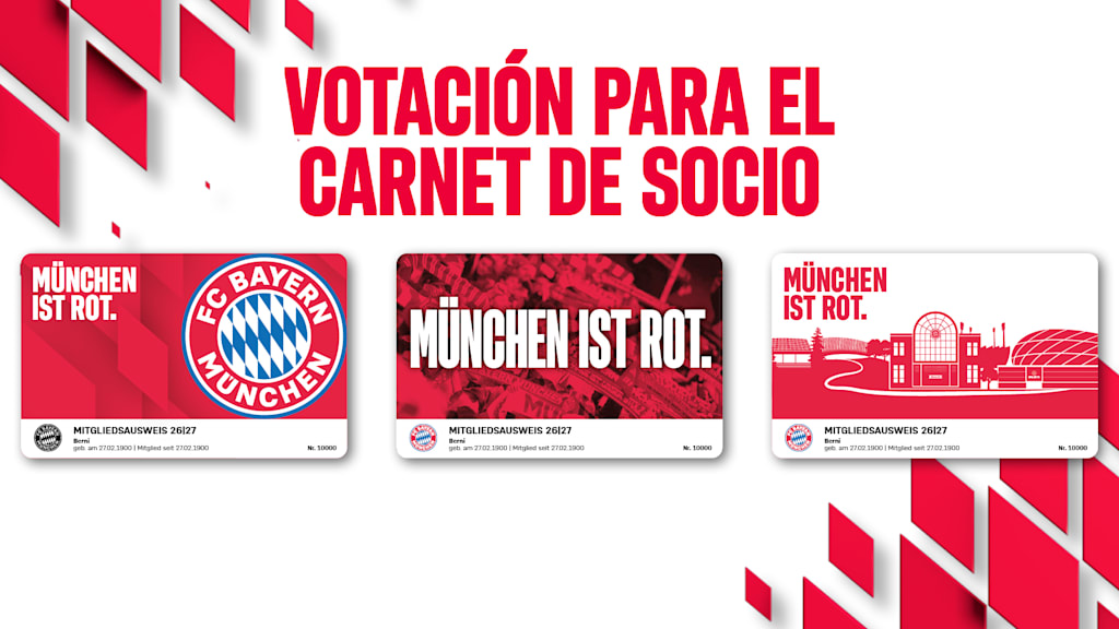 Carnet de socio del FC Bayern 2026/27