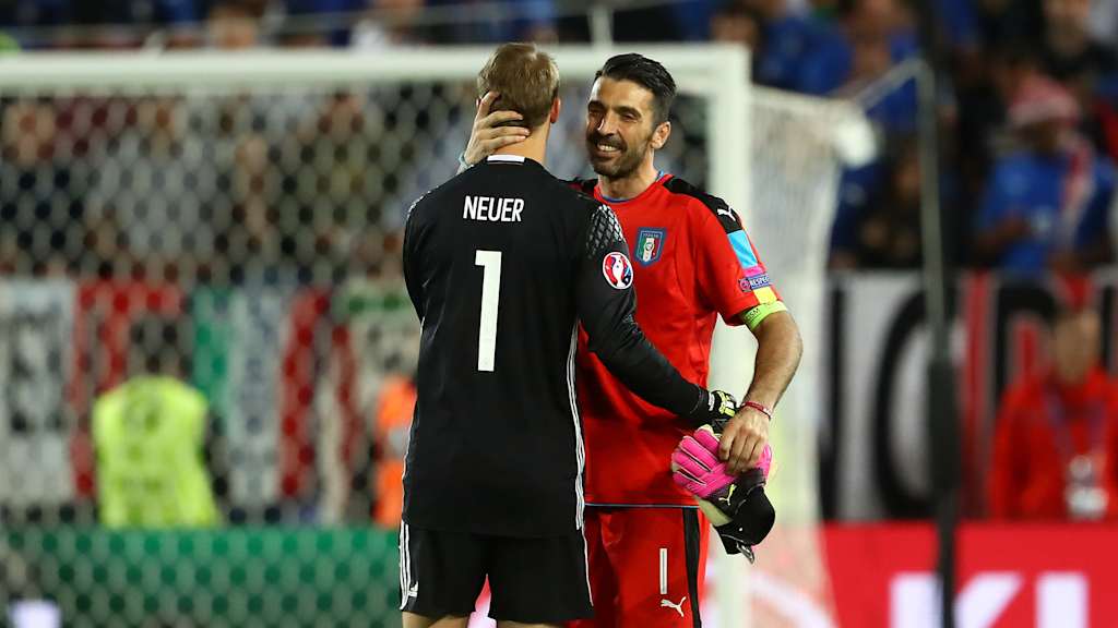 Gianluigi Buffon, Manuel Neuer, Euro 2016, Germany, Italy