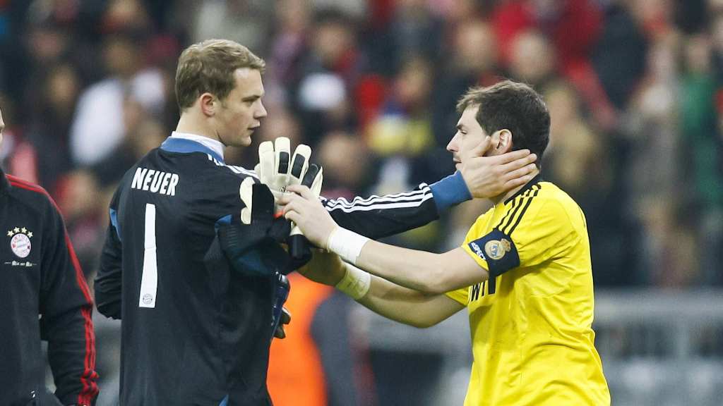 Manuel Neuer und Iker Casillas.