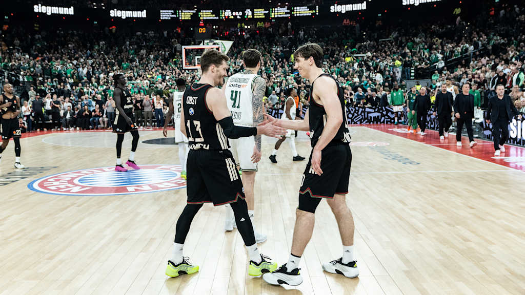 Spielen noch länger gemeinsam für den FCBB: Andi Obst und Justinian Jessup