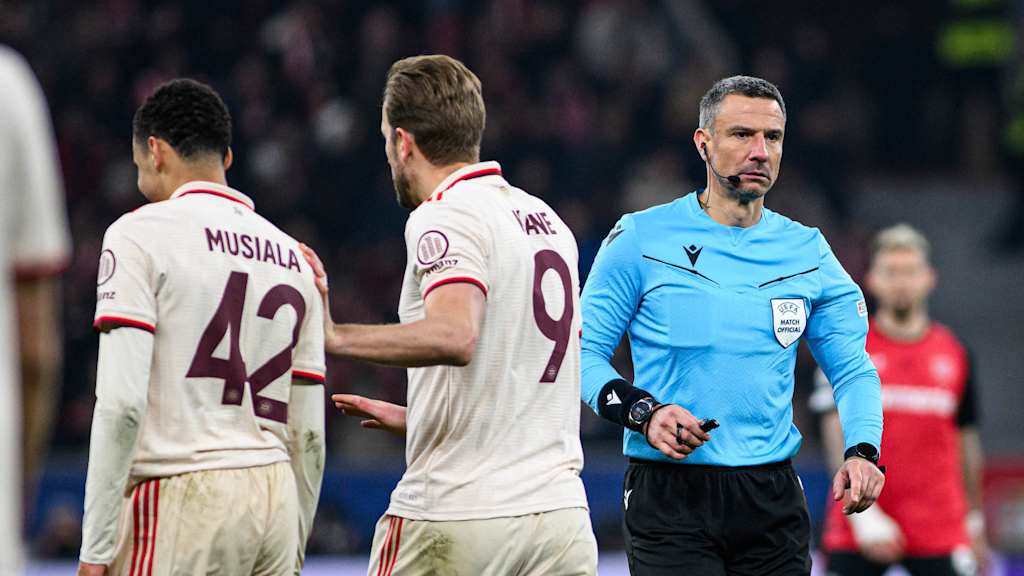 Vincic alongside Kane and Musiala