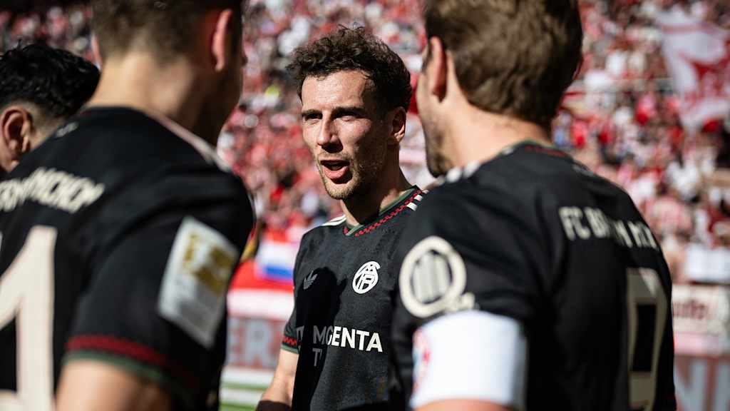 Leon Goretzka nach dem Bundesliga-Spiel des FC Bayern beim 1. FSV Mainz 05.