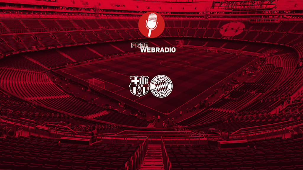 Das Live Webradio startet jeweils fünf Minuten vor Anpfiff und ist für alle Wettbewerbe in deutscher Sprache verfügbar.