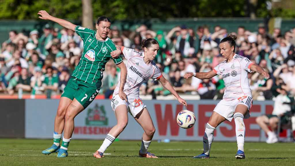 Laila Portella im Zuge des Auswärtsspiels bei Werder Bremen.