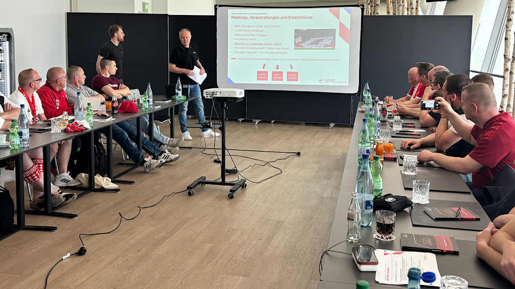 Sitzung des Arbeitskreises Fandialog des FC Bayern