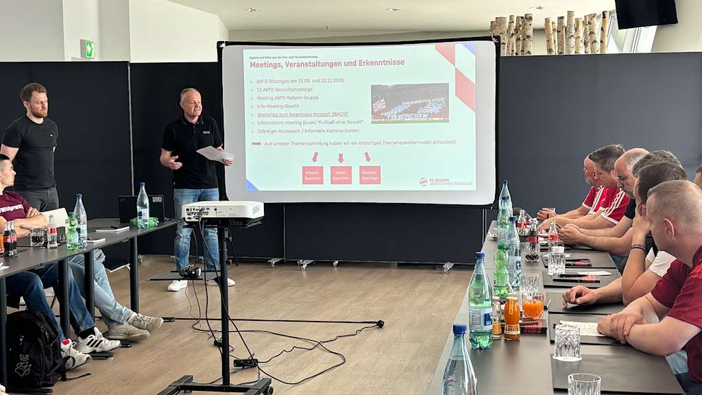 Meeting of the FC Bayern Fan Dialogue Working Group