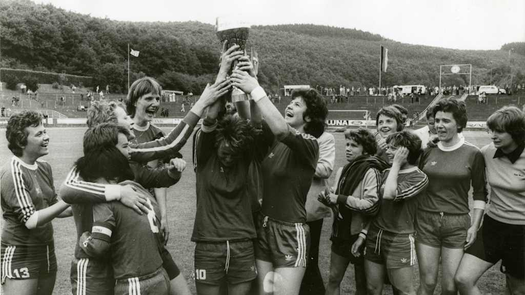 FC Bayern Women celebrated the club's first German championship in 1976.
