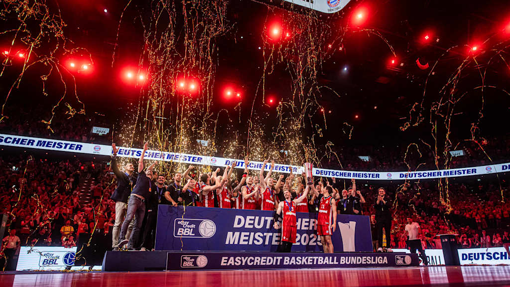 Der FCBB wird erstmals im SAP Garden Deutscher Meister