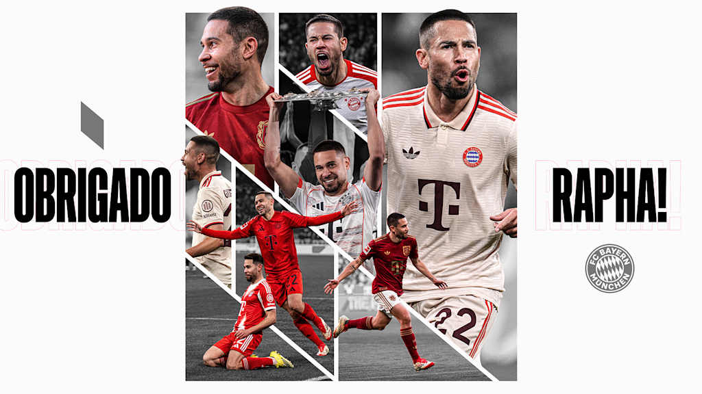 Kollage mit den schönsten Bildern von Raphaël Guerreiro aus seiner Zeit beim FC Bayern