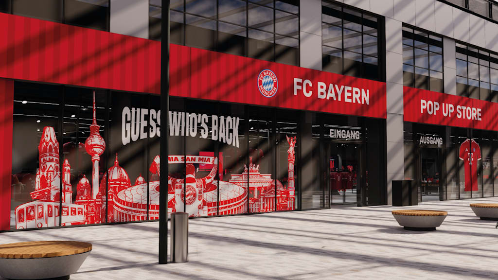 FC Bayern bringt Berlin zum Pokalfinale zum Leuchten