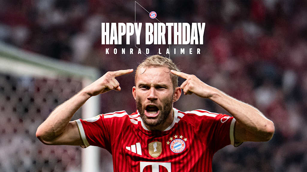 Happy birthday, Konrad Laimer