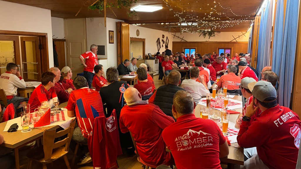 Fanclubtreffen des FC Bayern im Allgäu