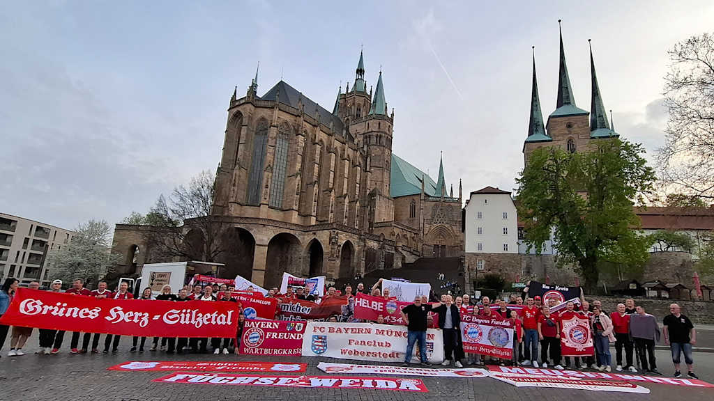 Fanclubtreffen des FC Bayern in Thüringen