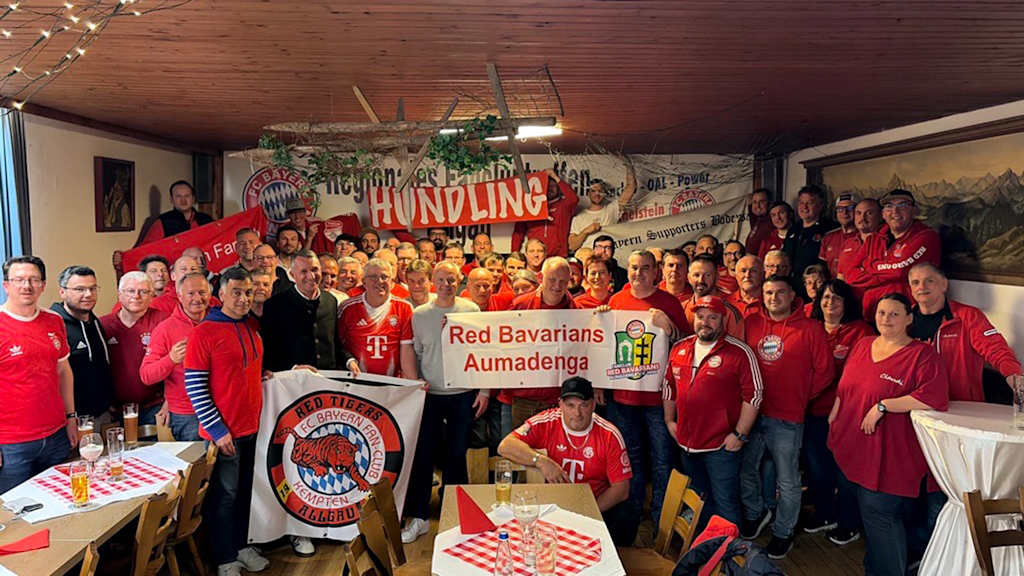 Fanclubtreffen des FC Bayern im Allgäu