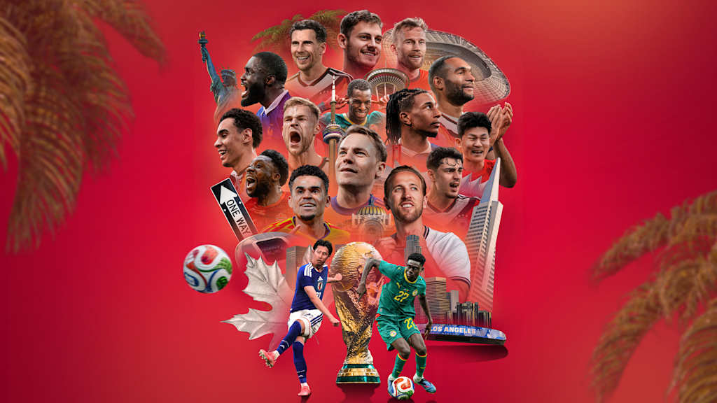 Infografía con los jugadores del FC Bayern que participarán en el Mundial 2026