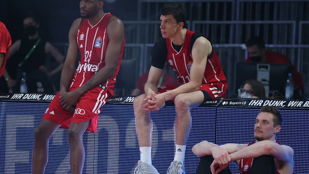 Enttäuschte FCBB-Spieler