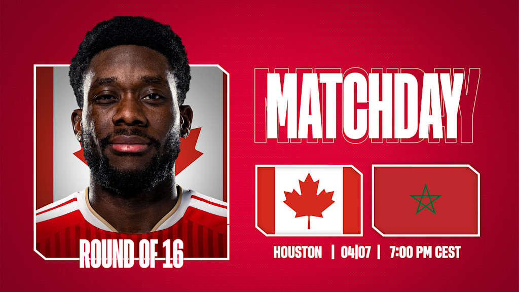 Matchdaygrafik Kanada vs Marokko