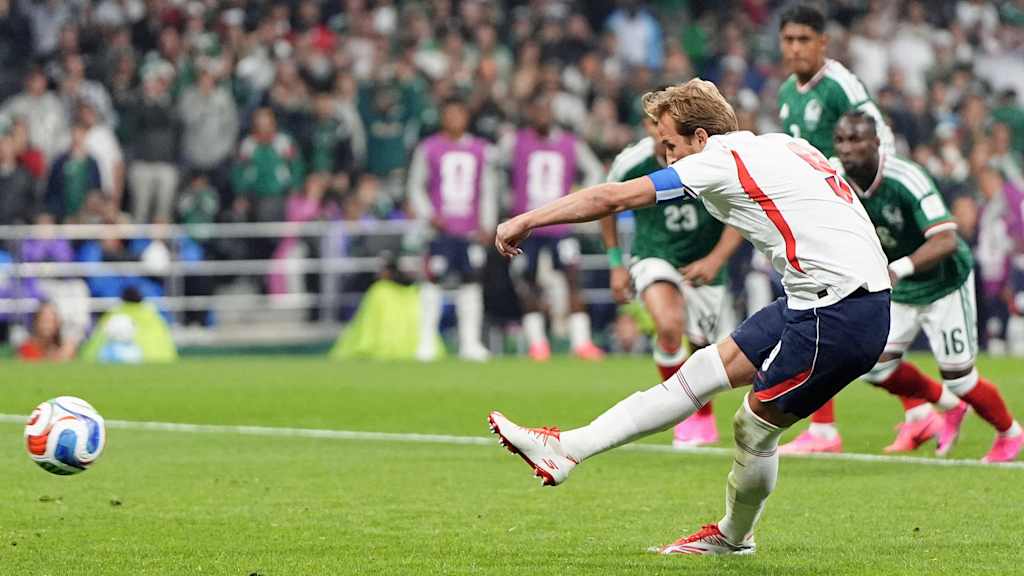 Harry Kane trifft per Elfmeter gegen Mexiko