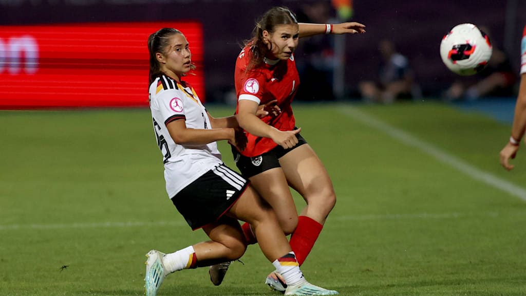 Paula Rintzner im Duell gegen Österreich.